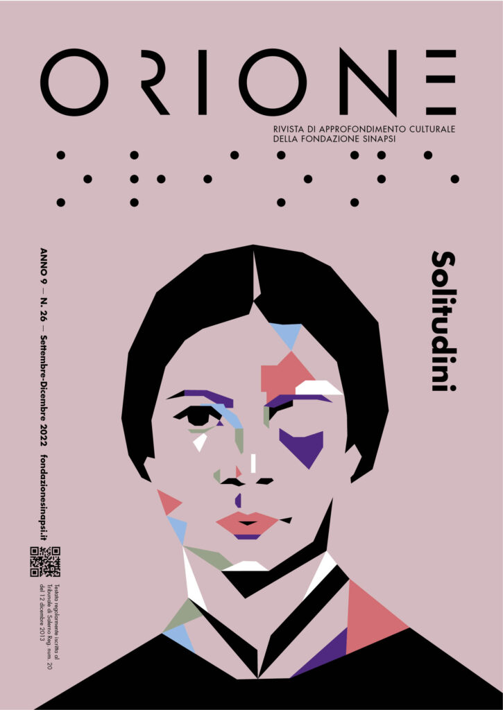 Copertina di Orione n. 26, Solitudini. Omaggio a Emily Dickinson di Bruna Pallante.